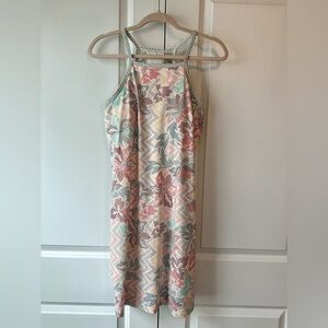 PrAna Cream Horchata Ardor Racerback Dress (Size S)